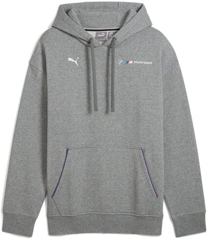 بوما رجالي Bmw Mms Essentials Fleece Hoodie ملابس خارجية كاجوال - رمادي - مقاس XL in Saudi Arabia