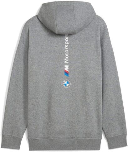 بوما رجالي Bmw Mms Essentials Fleece Hoodie ملابس خارجية كاجوال - رمادي - مقاس XL in Saudi Arabia