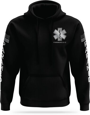 سترة بغطاء رأس عاكسة للضوء من PARAMEDIC - ملابس أمان عالية الوضوح - 100% بوليستر مريح سريع الجفاف. in Saudi Arabia