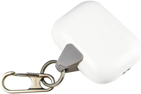 JURA Anchor for All Apple AirPods - Black Carabiner - Black Carbon Fiber Anchor - Lightning & USB-C in Saudi Arabia