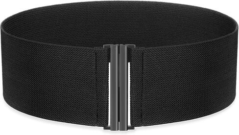 SANSTHS Women Wide Elastic Belts for Dresses Corset Waist Belts Ladies Cinch Belts Thick Stretchy Waistband in Saudi Arabia