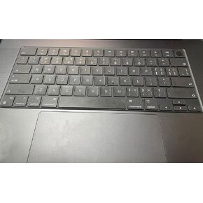 ملصق لوحة مفاتيح كمبيوتر محمول رمادي شفاف لـ MacBook ، متوافق مع 13-16 بوصة Macbook Air/Pro in Kuwait