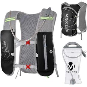 Running Hydration Vest with a 2L Water Bladder, Hydration Pack Lightweight Water Backpack for Running Hiking Cycling Marathon Trail Weekend Bags for Men Women in Kuwait