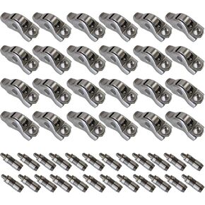 24pcs استبدال ARM Rocker Arm & Lafter Arm 5184296AH لعام 2011-2020 Chrysler 200/300 ، Dodge RAM 1500/Promaster/Challenger/Charger ، Jeep Grand Cherokee/Wrangler 3.6L LATE 5184332AA in Kuwait