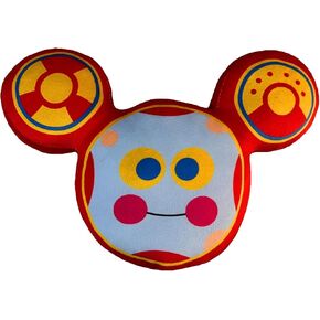 Decorative Mouse Character Plush Pillow Toys, Pink and Blue, Round Face Design with Ears (12inch/30cm) in Saudi Arabia