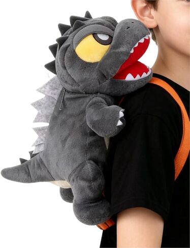 Freddy's Fanatic Dinosaur Kaiju Monster Backpack with Orange Straps in Saudi Arabia