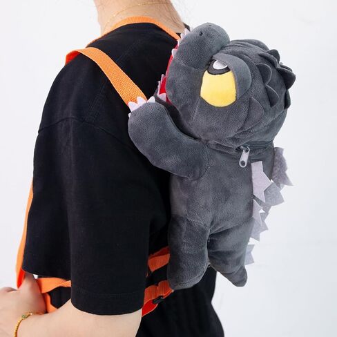 Freddy's Fanatic Dinosaur Kaiju Monster Backpack with Orange Straps in Saudi Arabia
