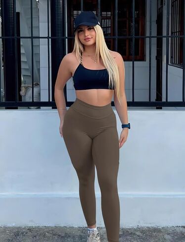 Workout Cargo Leggings with Pockets for Women Hidden Scrunch Butt Lifting Compression Gym Yoga Leggings in Saudi Arabia