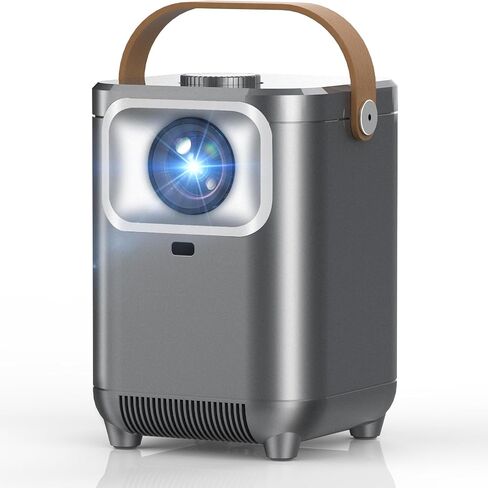 TMY Projector with WiFi and Bluetooth, Native 1080P Mini Projector, Portable Projector wirh 50% Zoom, Compatible with TV Stick/Phone/PC/DVD/HDMI/USB/TF, Movie Projector for Home Bedroom in Saudi Arabia