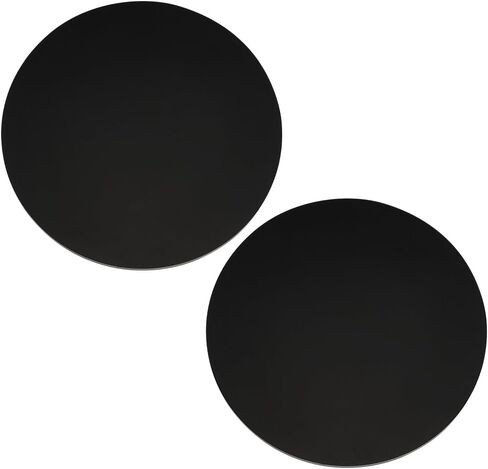 FINGERINSPIRE 2 Pcs Model Display Bases 5.9x5.9inch Black Round Huge Figure Base Circular Acrylic Large Figure Stand Flat Round Model Display Base for Wargaming Boardgaming Collectible Figure Table Game in Saudi Arabia