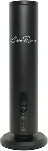 Alto Luxury Table-Top Aroma Oil Diffuser – Waterless Cold-Air Scent Machine with Bluetooth & Touch Panel, Rechargeable Battery, 120ml Cartridge – Black, Up to 1,000 sq. ft in Saudi Arabia
