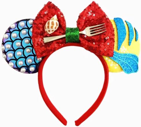 CLGIFT Minnie ears, Mickey ears, Princess Mouse ears, Mickey trip favor, birthday gifts, costume in Kuwait