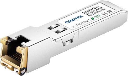2Pack SFP+ إلى وحدة RJ-45 ، 10GBASE-T SFP+ ناقل النحاس GBIC TRANSSEIVER متوافق مع Cisco ، Meraki ، Ubiquiti ، D/TP Link ، Supermicro ، NetGear ، Broadcom ، المكونات والعب الساخنة ، 30 مترًا ، 30 مترًا. in Kuwait