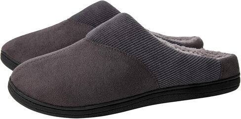 Unisex Microsuede Slippers with Memory Foam and Anti-Skid Rubber Sole, 4 Colors for Couples & Gifting, Snug Fit Home Indoor Shoes, Size up for Comfort in Saudi Arabia