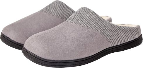Unisex Microsuede Slippers with Memory Foam and Anti-Skid Rubber Sole, 4 Colors for Couples & Gifting, Snug Fit Home Indoor Shoes, Size up for Comfort in Saudi Arabia