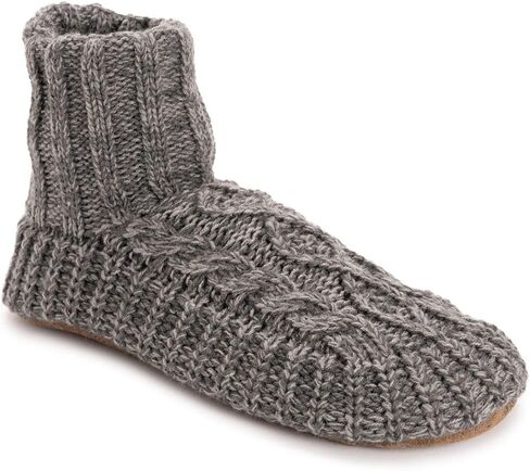 MUK LUKS Men's Cable Boot Slipper in Saudi Arabia