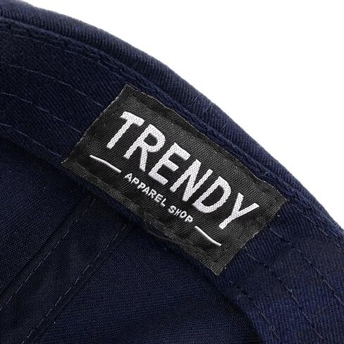 Trendy Apparel Shop Beast Embroidered Flat Bill Snapback Baseball Cap - Navy in Saudi Arabia