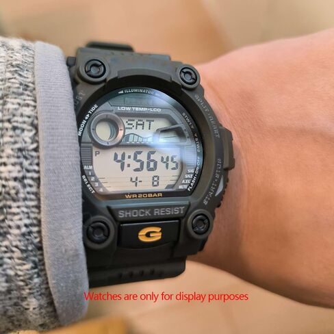 Men's GW-7900 Replacement Band Compatible with G Shock GW-7900B G7900 Watch Strap GW7900B G7900A-4 Sport Waterproof Resin Bracelet in Kuwait