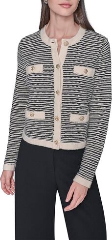 KARL LAGERFELD womens Long Sleeve Classy Preppy Essential Jacket in Saudi Arabia