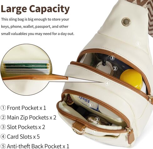 Anti Theft Crossbody Bag for Women Travel,Fits Large Phone in Saudi Arabia