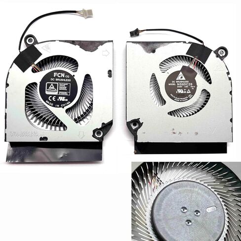 CPU+GPU Cooling Fan Replacement for Acer Predator Helios 300 PH315-53(2020),AN515-57 AN515-56 AN515-55 AN515-45 AN515-44 AN517-54 AN517-52 AN517-41 AN715-52 DFS5K223052836 DFS531005PL0T FML9 DC5V 0.5A in Saudi Arabia