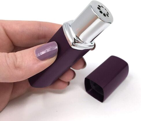Set of 5 Essential Oil Aromatherapy Inhaler Empty Aluminum and Glass with 10 Wicks by Rivertree Life in Saudi Arabia