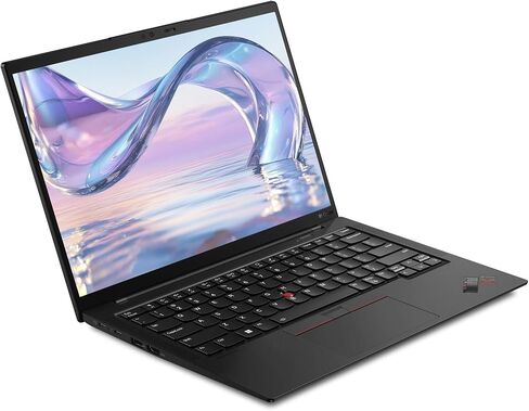 Lenovo ThinkPad X1 Carbon Gen 11 ، 13th Intel I7-1365U ، 14 "عرض Wuxga IPS ، 32 جيجابايت من ذاكرة الوصول العشوائي LPDDR5 ، 1 تيرابايت NVME SSD ، لوحة المفاتيح الخلفية ، قارئ بصمات الأصابع ، W11 Pro ، Black in Saudi Arabia
