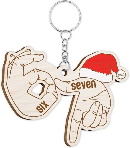 67 Keychain, Funny Keychain For Teens, 67 Gifts, Teen Stocking Stuffers in Saudi Arabia