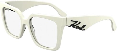 KARL LAGERFELD KL6170 105 WHITE 53/17/140 FEMALE Eyewear Frame in Saudi Arabia