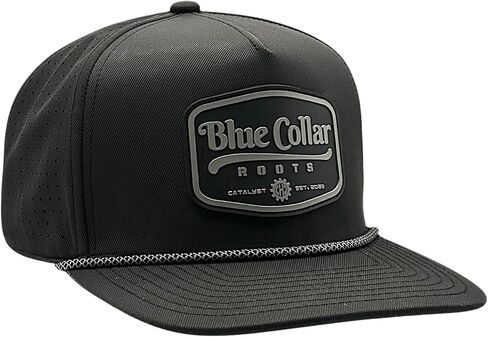 The Foreman Snapback Hat – Roots Collection | Water-Resistant Canvas – Black in Saudi Arabia