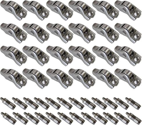 24pcs استبدال ARM Rocker Arm & Lafter Arm 5184296AH لعام 2011-2020 Chrysler 200/300 ، Dodge RAM 1500/Promaster/Challenger/Charger ، Jeep Grand Cherokee/Wrangler 3.6L LATE 5184332AA in Kuwait