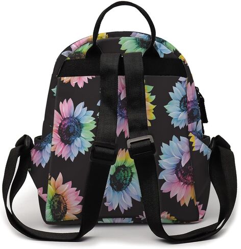 Mini Backpack for Women - Cute Small Backpack Purse with Multi Pockets, Water-Resistant 3D Printed Graphic-51 in Saudi Arabia