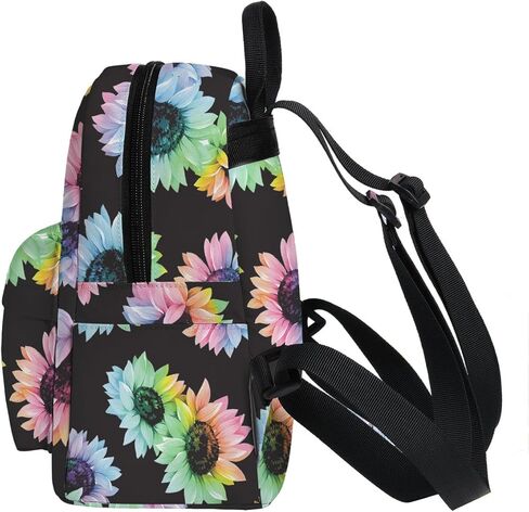 Mini Backpack for Women - Cute Small Backpack Purse with Multi Pockets, Water-Resistant 3D Printed Graphic-51 in Saudi Arabia