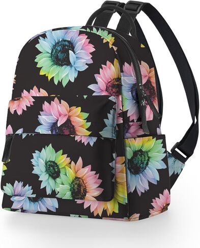 Mini Backpack for Women - Cute Small Backpack Purse with Multi Pockets, Water-Resistant 3D Printed Graphic-51 in Saudi Arabia