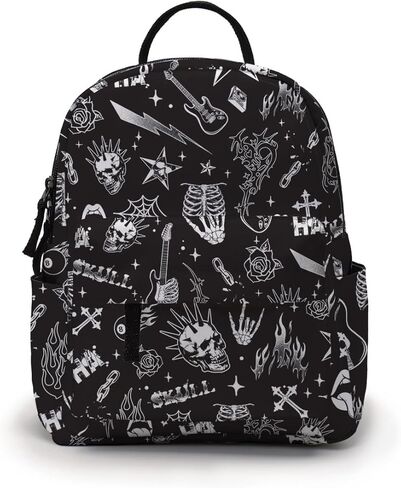 Mini Backpack for Women - Cute Small Backpack Purse with Multi Pockets, Water-Resistant 3D Printed Graphic-51 in Saudi Arabia