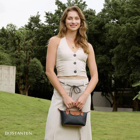 BOSTANTEN Mini Tote for Women Crossbody Bag with Adjustable Strap Top Handle Summer Purse for Everyday Use in Kuwait