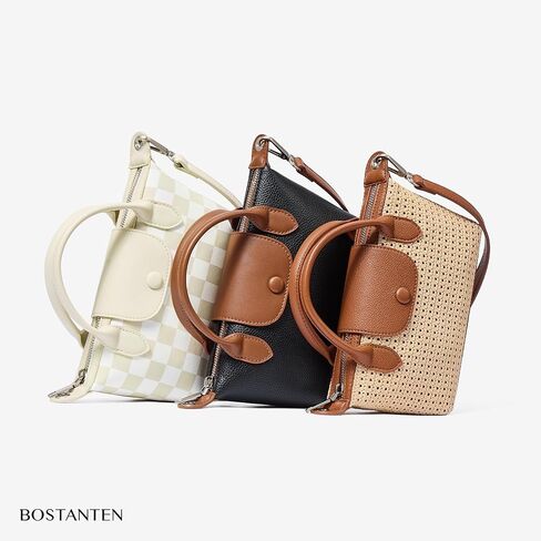 BOSTANTEN Mini Tote for Women Crossbody Bag with Adjustable Strap Top Handle Summer Purse for Everyday Use in Kuwait