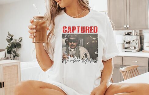 Funny Maduro Arrest USA Venezuela T-Shirt, Venezuela Libre Captured Live Maduro T-Shirt Design, Venezuelan Freedom 2026 Multi in Saudi Arabia