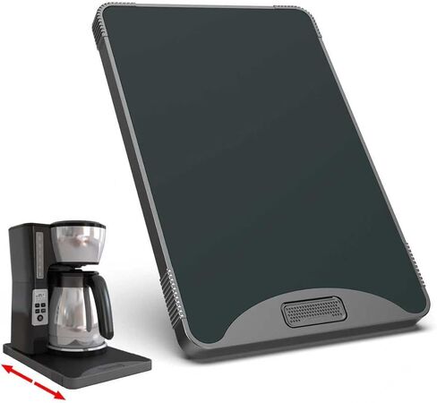 ARGOMAX Appliance Rolling Tray, Coffee Maker Slider, Sliding Coffee Maker Tray, Suitable For Coffee Machines, Air Fryers And Other Appliances (Red-Plastic) in Saudi Arabia
