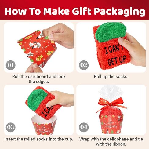 HAPPYPOP Christmas Socks for Men Women - Christmas Gifts Stocking Stuffers for Teens Animals in Saudi Arabia