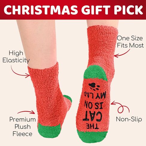 HAPPYPOP Christmas Socks for Men Women - Christmas Gifts Stocking Stuffers for Teens Animals in Saudi Arabia