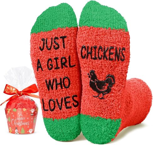 HAPPYPOP Christmas Socks for Men Women - Christmas Gifts Stocking Stuffers for Teens Animals in Saudi Arabia