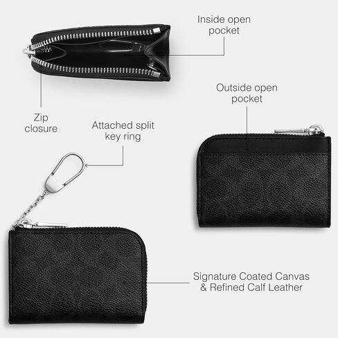 L Zip Key Case in Signature in Saudi Arabia