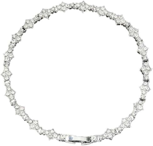 Men’s Stainless Steel Tennis Bracelet with Zirconia – Luxury Polished Chain Bracelet for Men, Durable & Non Tarnish, Modern Minimalist Jewelry for Daily Wear in Saudi Arabia