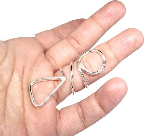 Trigger Silver Splint Ring • EDS splint • MCP splint • Handmade Splint Ring • Ring Splint • Triggering Ring in Saudi Arabia