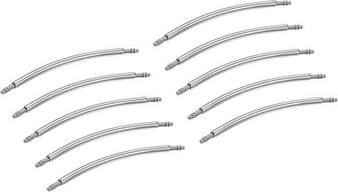 HARFINGTON Watch Band Pins Curved Spring Bar Pin Stainless Steel Double Flanged End Link Repair Kit in Saudi Arabia
