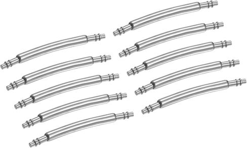 HARFINGTON Watch Band Pins Curved Spring Bar Pin Stainless Steel Double Flanged End Link Repair Kit in Saudi Arabia