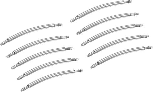 HARFINGTON Watch Band Pins Curved Spring Bar Pin Stainless Steel Double Flanged End Link Repair Kit in Saudi Arabia