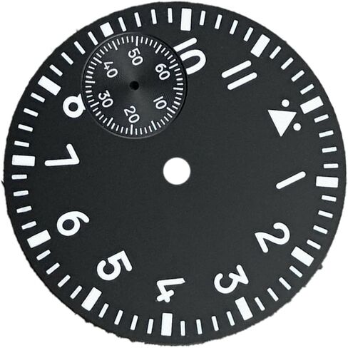 ZEZEFUFU 1.46in ساعة الطلب الأخضر مضيئة لوحة استبدال لحركة ETA 6497 ST3600 in Kuwait
