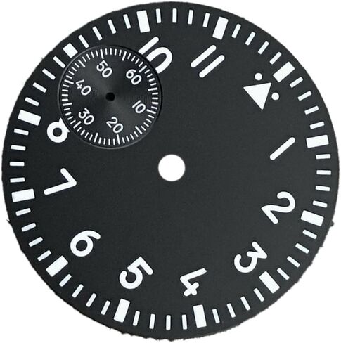 ZEZEFUFU 1.46in ساعة الطلب الأخضر مضيئة لوحة استبدال لحركة ETA 6497 ST3600 in Kuwait
